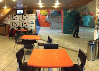  El centro de escalada en Villeurbanne 